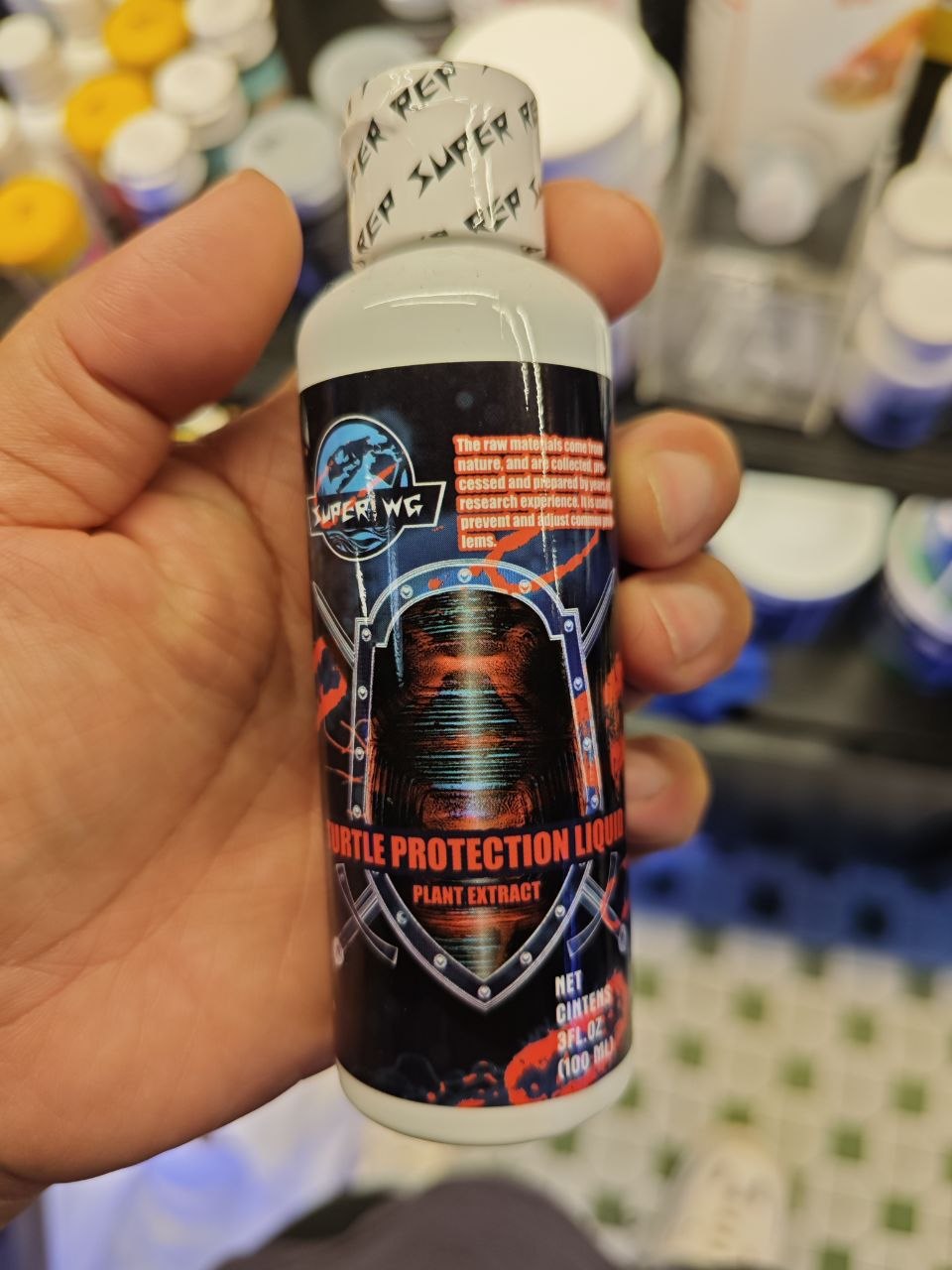 SUPER WG Turtle Protection Liquid 龜龜防護液 100ml
