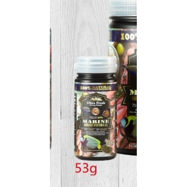 Ultra Fresh 鮮蝦食譜 大型海水魚糧 60g