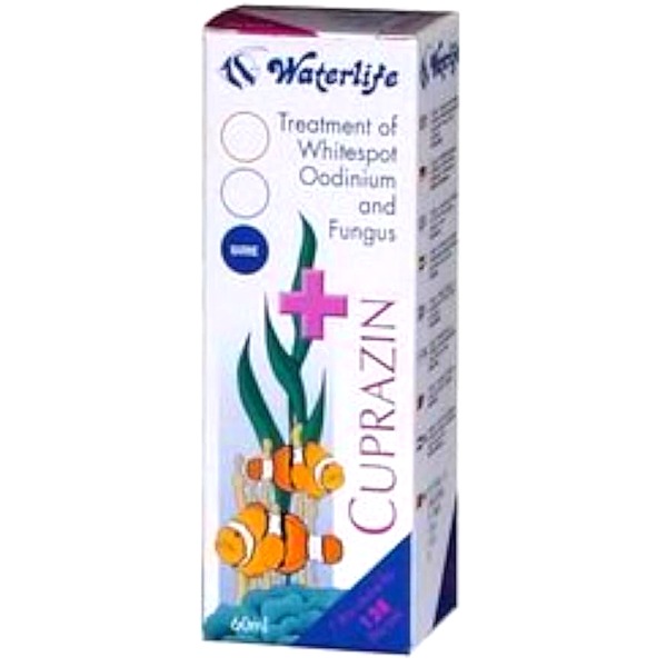 Waterlife Cuprazin 100ml 海水魚白點真菌治療劑